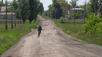 Преображенка, Дніпропетровщина, фронт