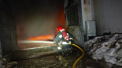 Пожежа на СТО
