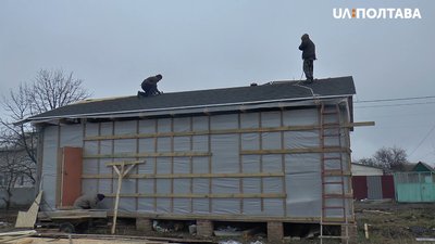Трапезна, яку будують біля храму
