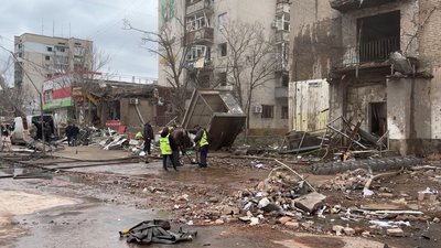 Слов'янськ після удару ФАБ-1500