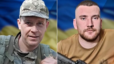 Загиблі військові Сергій Гнатюк та Владислав Добряк