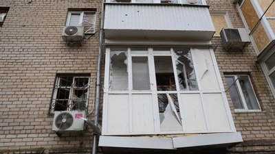 Херсон, пошкодження будинків, обстріли РФ