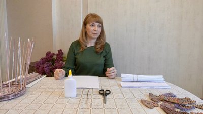 Кошик з паперової лози, кошик з лози, кошик своїми руками, плетений кошик Кошик з паперової лози, кошик з лози, кошик своїми руками, плетений кошик
