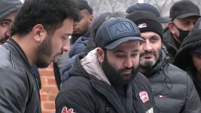 "Снайпер поцілив у спину": у Харкові прощаються з бійцем ЗСУ Алі Алхасли