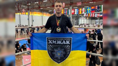 Миколаївський поліцейський Юрій Демчук