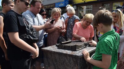 На Закарпатті відкрили пам'ятний знак На Закарпатті відкрили пам'ятний знак