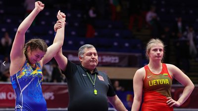 Волинянка – переможниця чемпіонату Європи з вільної боротьби Волинянка – переможниця чемпіонату Європи з вільної боротьби