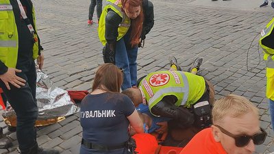 У Львові під час півмарафону загинув 23-річний чоловік У Львові під час півмарафону загинув 23-річний чоловік