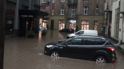 Повалені дерева та зупинка електротранспорту: у Львові скликали оперативний штаб Повалені дерева та зупинка електротранспорту: у Львові скликали оперативний штаб
