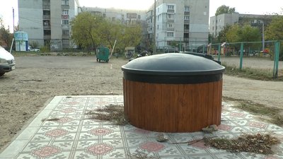 У Миколаєві встановлюють контейнери заглибленого типу, що призначені для побутового сміття
