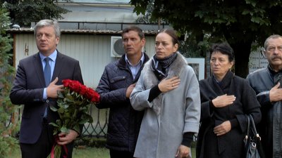 У Франківську вшанували пам'ять Героя Небесної Сотні У Франківську вшанували пам'ять Героя Небесної Сотні
