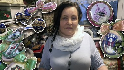 Житомирська майстриня показала, як бюджетно та стильно прикрасити ялинку
