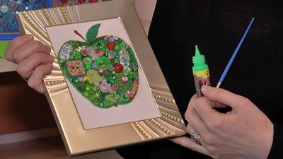 "Яблуко". Перша мозаїка Лесі Чернікової "Яблуко". Перша мозаїка Лесі Чернікової