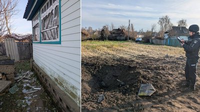 Атака РФ по Менській громаді на Чернігівщині: двічі за день били безпілотниками 