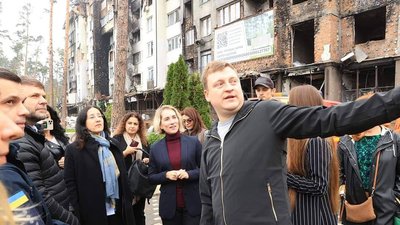 Демонтаж та відновлення пошкоджених будинків в Ірпені. Допомога ПРООН. Демонтаж та відновлення пошкоджених будинків в Ірпені. Допомога ПРООН.