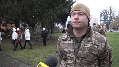 Прощання, загиблий воїн, окупована Херсонщина, загибель під Мар'їнкою, 95 бригада Прощання, загиблий воїн, окупована Херсонщина, загибель під Мар'їнкою, 95 бригада
