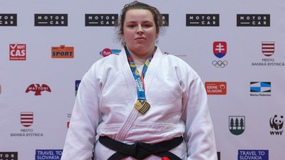Волинська дзюдоїстка виборола "золоту" медаль на олімпійському фестивалі в Словаччині