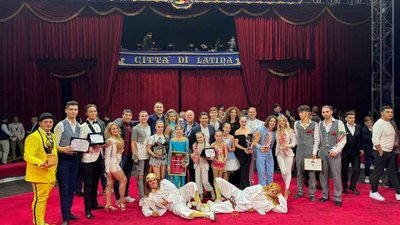Учасники фестивалю Italian Circus Talent Festival