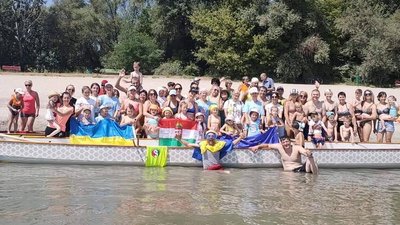 Діти з інвалідністю з України встановили національний рекорд, пропливши річкою в Угорщині Діти з інвалідністю з України встановили національний рекорд, пропливши річкою в Угорщині