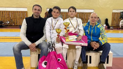 Переможці Всеукраїнського турніру "Ліга Миронюка В.В." з фехтування Переможці Всеукраїнського турніру "Ліга Миронюка В.В." з фехтування