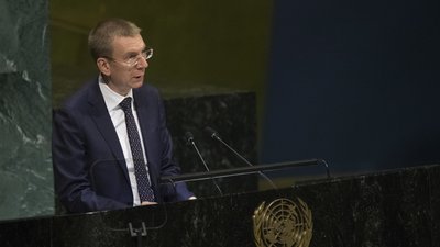 Масове вбивство військових у Оленівці: Глава МЗС Латвії закликав ЄС визнати РФ державою-спонсором тероризму