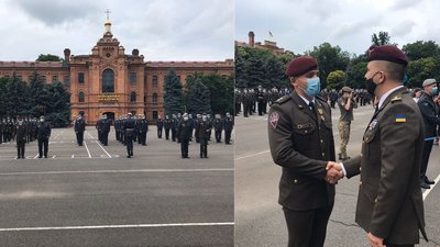 З Військової академії в Одесі випустилися 282 лейтенанти