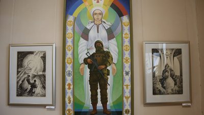 "У просторі часу": в тернопільському музеї відкрили виставку Василя Стецька "У просторі часу": в тернопільському музеї відкрили виставку Василя Стецька