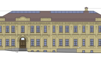 Проєкт реставрації контори єврейського кладовища, який замовляв заповідник "Бабин Яр" Проєкт реставрації контори єврейського кладовища, який замовляв заповідник "Бабин Яр"