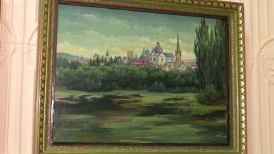 Світязькі хвилі, млин у Рокинях і Старе місто: луцький художник презентував виставку картин Світязькі хвилі, млин у Рокинях і Старе місто: луцький художник презентував виставку картин