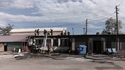 На пляжі "Лузанівка" в Одесі горіло кафе