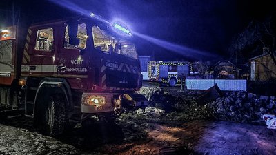 Пожежа в селі Острів