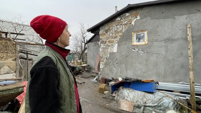Ірина та її оселя, 25 січня 2024 року. Ірина та її оселя, 25 січня 2024 року.