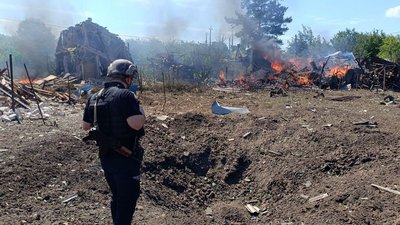 Пожежа Донецька область