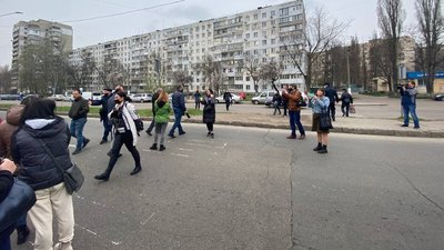 В Одесі люди перехрили рух транспорту через обмеження в роботі ринку
