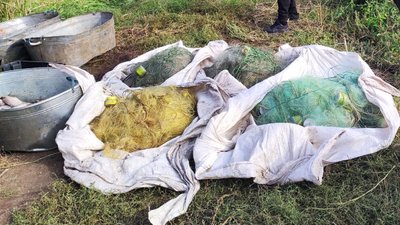 Завдали збитку на понад мільйон гривень: на Полтавщині у рибалок вилучили незаконний вилов Завдали збитку на понад мільйон гривень: на Полтавщині у рибалок вилучили незаконний вилов