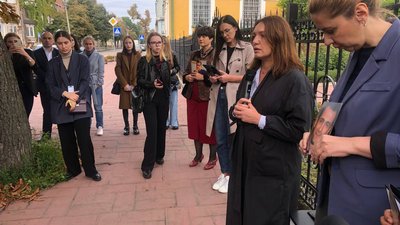 У Києві вшанували пам'ять Георгія Ґонґадзе і всіх вбитих українських журналістів У Києві вшанували пам'ять Георгія Ґонґадзе і всіх вбитих українських журналістів