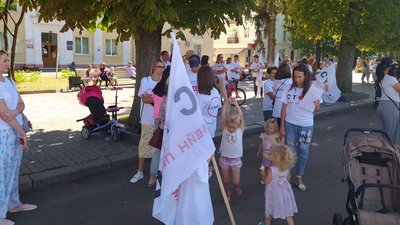 Акція тривала тривала дві години. Фото: Суспільне Поділля