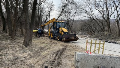 Зсув ґрунту на Червоному Шляху Зсув ґрунту на Червоному Шляху