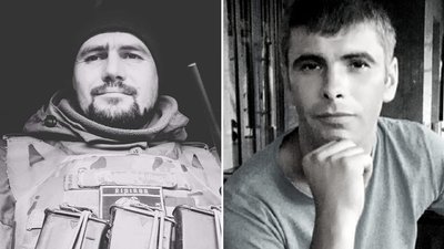 Ліворуч — Дмитро Гаманюк, праворуч — Ігор Рус Ліворуч — Дмитро Гаманюк, праворуч — Ігор Рус