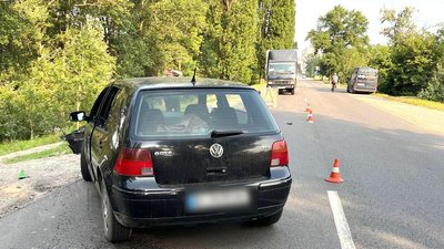 На Полтавщині в аварії травмувався мотоцикліст На Полтавщині в аварії травмувався мотоцикліст