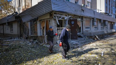 Херсон, обстріли, будівля, руйнування
