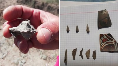 На Миколаївщині юні археологи відкопали амулет, якому понад 2 000 років
