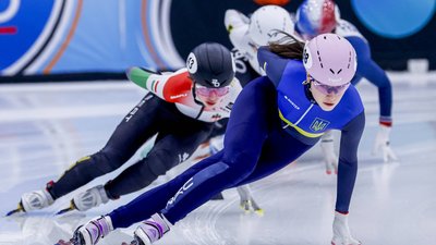 Єлизавета Сидьорко на змаганнях у Тільбурзі 16 січня 2026 року