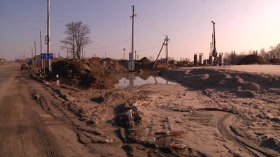 На Житомирщині будують транспортну розв'язку поблизу Бердичева На Житомирщині будують транспортну розв'язку поблизу Бердичева