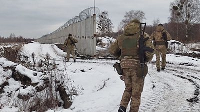 Протитанкові рови, міни й колючий дріт: як відбувається укріплення кордону з Білорусюю на Волині Протитанкові рови, міни й колючий дріт: як відбувається укріплення кордону з Білорусюю на Волині