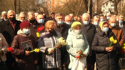 У Житомирі ліквідатори аварії на Чорнобильській АЕС висадили 35 кущів троянд