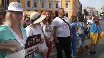 В Одесі пройшла акція на підтримку української мови В Одесі пройшла акція на підтримку української мови