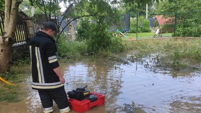 У Делятині на Івано-Франківщині підтопило вісім господарств