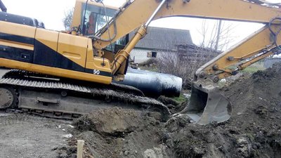На Житомирщині під час земляних робіт пошкодили газопровід На Житомирщині під час земляних робіт пошкодили газопровід