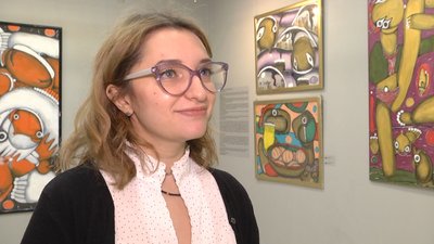 Картини, що оживають: у Рівному експонують роботи Емми Андієвської Картини, що оживають: у Рівному експонують роботи Емми Андієвської